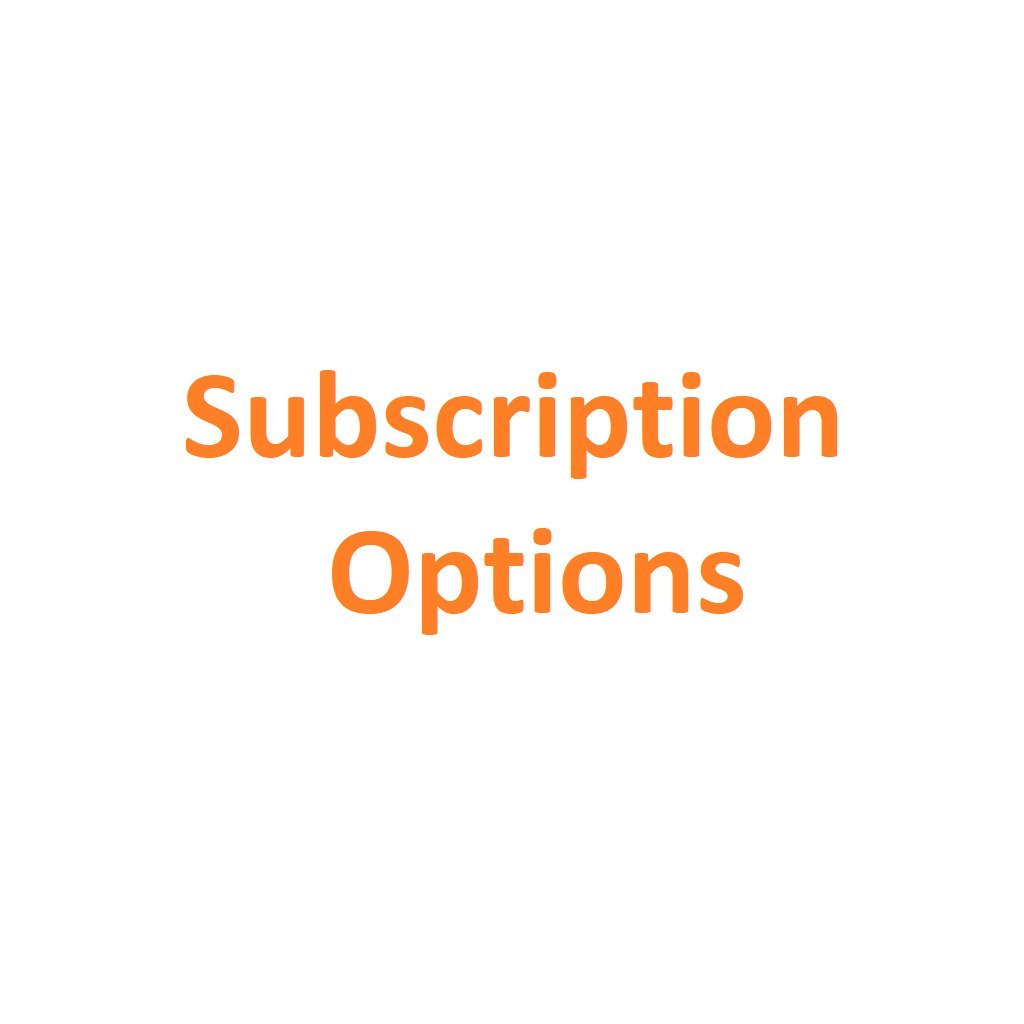 Available Subscriptions | Shop gotopopupyyc Store – GotoPopupYYC