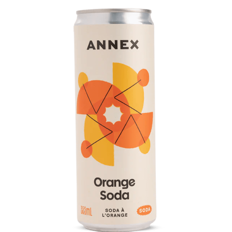 GotoPopupYYC - Annex Craft Orange Soda (4 - Pack) - Calgary's Fizzy Burst of Citrus Sunshine - ANNEX - ORGSD - P4