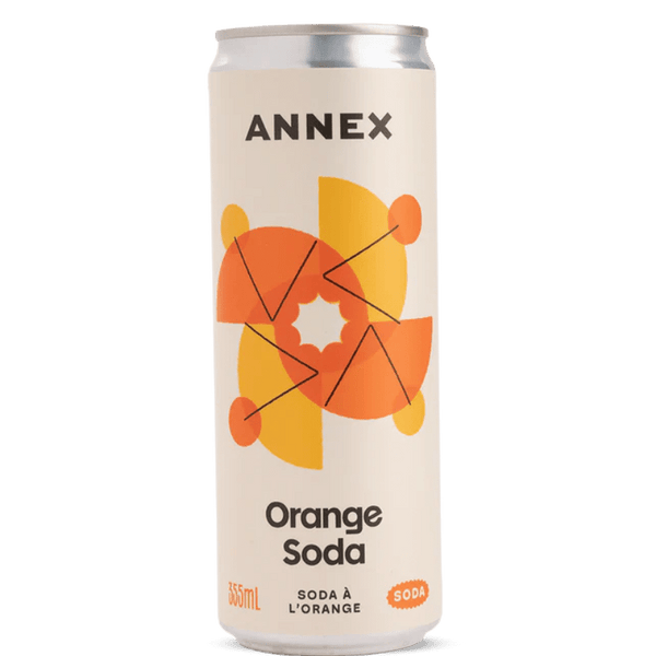 GotoPopupYYC - Annex Craft Orange Soda (4 - Pack) - Calgary's Fizzy Burst of Citrus Sunshine - ANNEX - ORGSD - P4