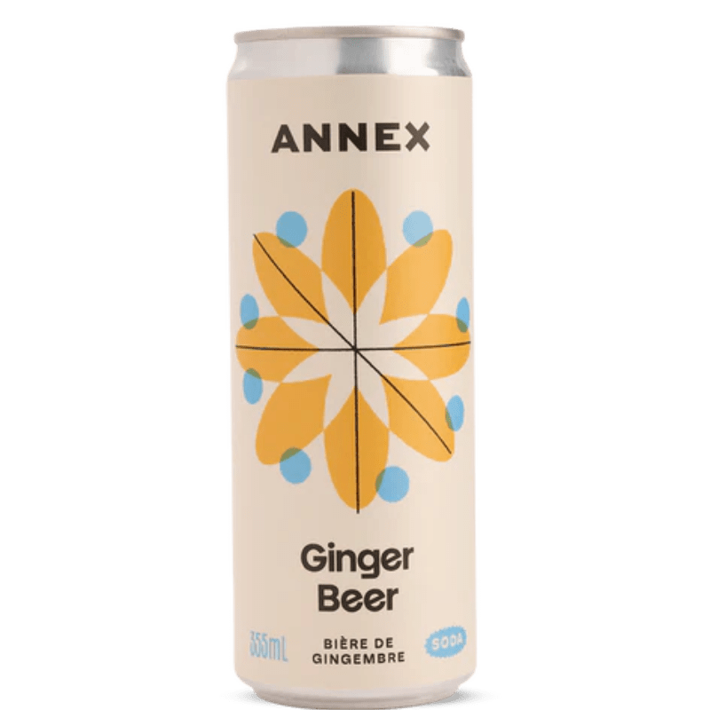 GotoPopupYYC - Annex Soda - Craft Soda - Ginger Beer - 4x355ml - ANNEX - GINGERB - P4