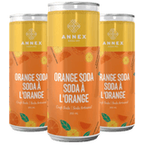 GotoPopupYYC - Annex Soda - Craft Soda - Orange Soda - 4x355ml - ANNEX - ORGSD - P4