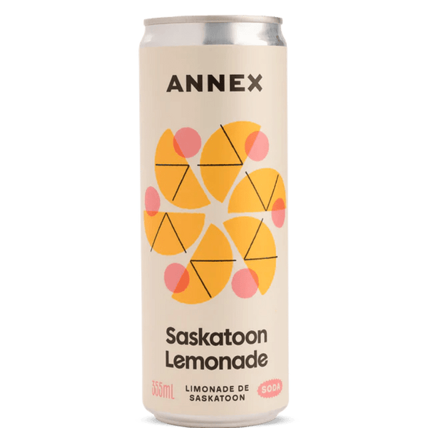 GotoPopupYYC - Annex Soda - Craft Soda - Saskatoon Lemonade - 4x355ml - ANNEX - SASKL - P4