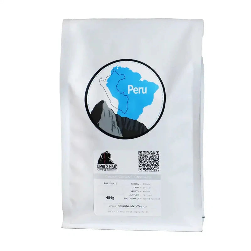 GotoPopupYYC - Devil's Head Coffee - Peru - 1 Lb -DHC-0006