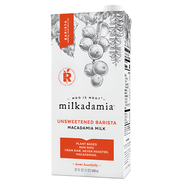 GotoPopupYYC - Milkadamia - Macadamia Milk Unsweetened - Barista - Case of 6 - MMKU - 0001