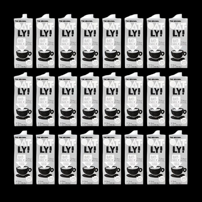 Oatly Oat Milk Barista Edition 2 cases of 12