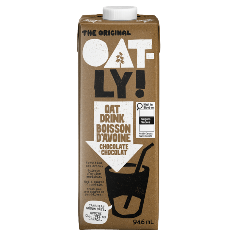 GotoPopupYYC - Oatly - Oat Milk - Chocolate - Full Case (12 x 946ml) - SKU: OTL-CHOC-12