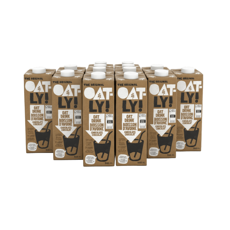 GotoPopupYYC - Oatly - Oat Milk - Chocolate - Full Case (12 x 946ml) - SKU: OTL-CHOC-12