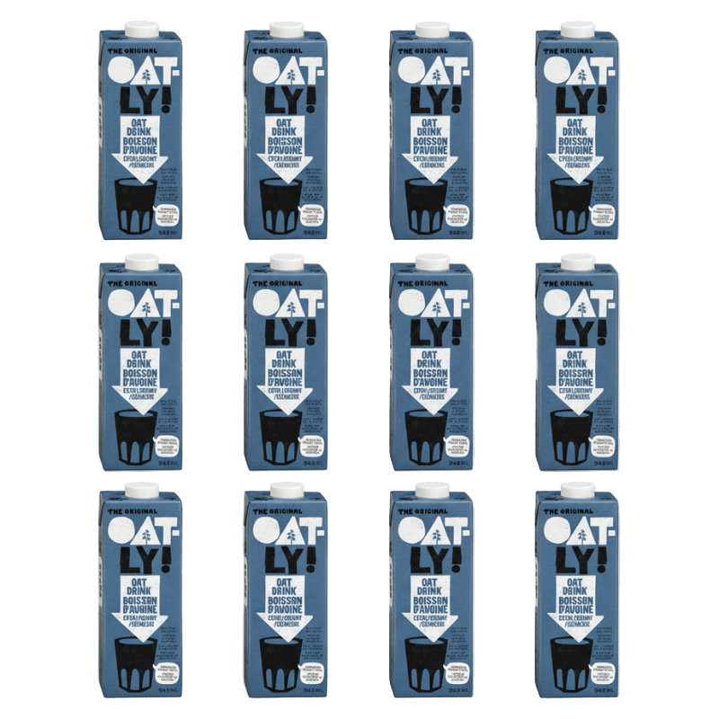 GotoPopupYYC - Oatly - Oat Milk - Extra Creamy - Full Case (12 x 946ml) - OTL-XCRM-12