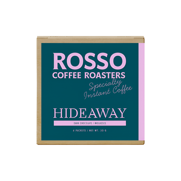 GotoPopupYYC - Rosso Coffee Roasters - HIDEAWAY - Instant Coffee - 6 sachets - ROSSO - BCIC - 0001