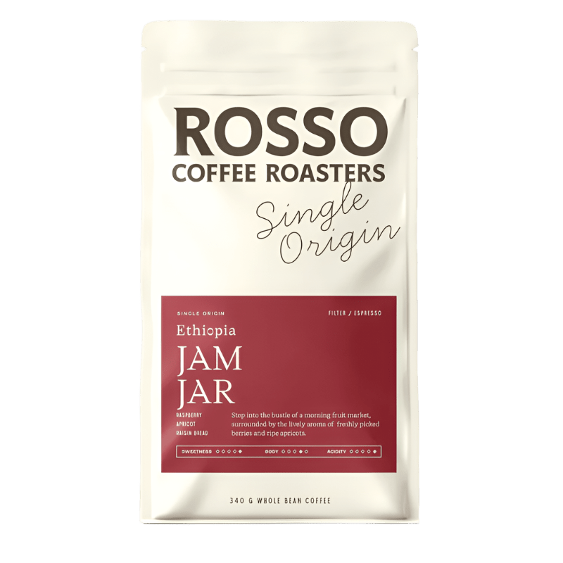 GotoPopupYYC - Rosso Coffee Roasters - Jam Jar - Ethiopia - 340g / 2lbs - ROSSO - JJ