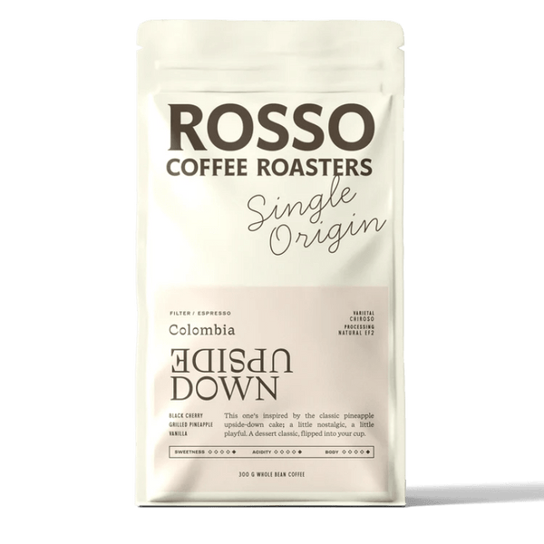 GotoPopupYYC - Rosso - Upside Down Colombia Chiroso Coffee - 300g - RS-UPDD-01