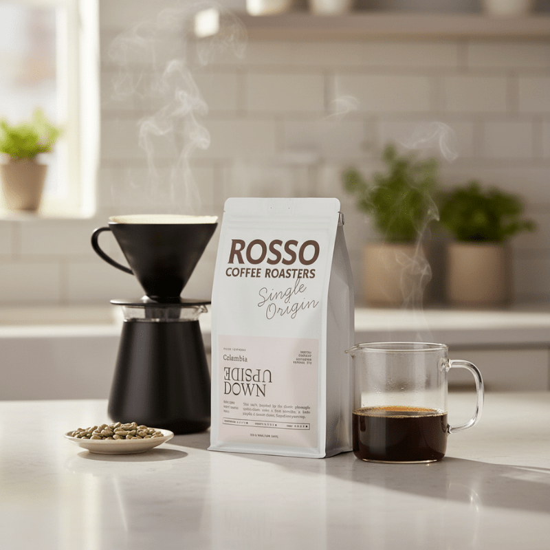 GotoPopupYYC - Rosso - Upside Down Colombia Chiroso Coffee - 300g - RS-UPDD-01