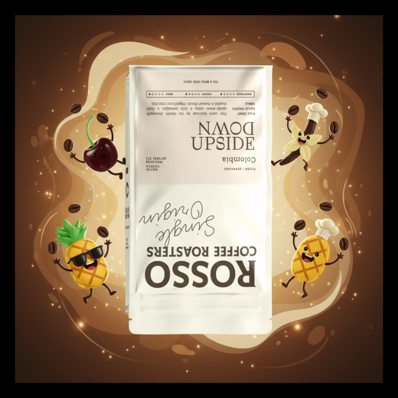 GotoPopupYYC - Rosso - Upside Down Colombia Chiroso Coffee - 300g - RS-UPDD-01