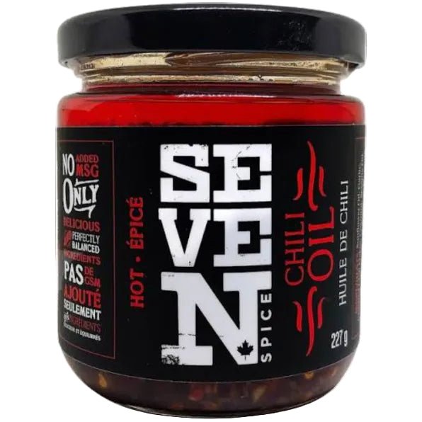 GotoPopupYYC - Seven Spice Chili Oil - Hot (227g) -sevnspice-coh-0001