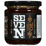 GotoPopupYYC - Seven Spice Chili Oil - Mild (227g) -sevnspice-coh-0003