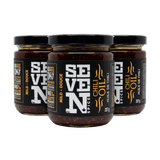 GotoPopupYYC - Seven Spice Chili Oil - Mild: Flavorful Calgary - Made Condiment (227g) - sevnspice-coh-0002