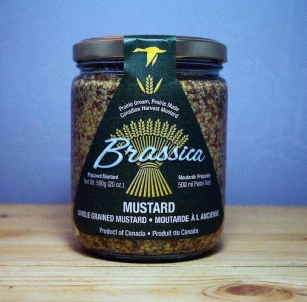 GotoPopupYYC - Brassica Mustard - Whole Grain - 500ml -BM-WL-0001