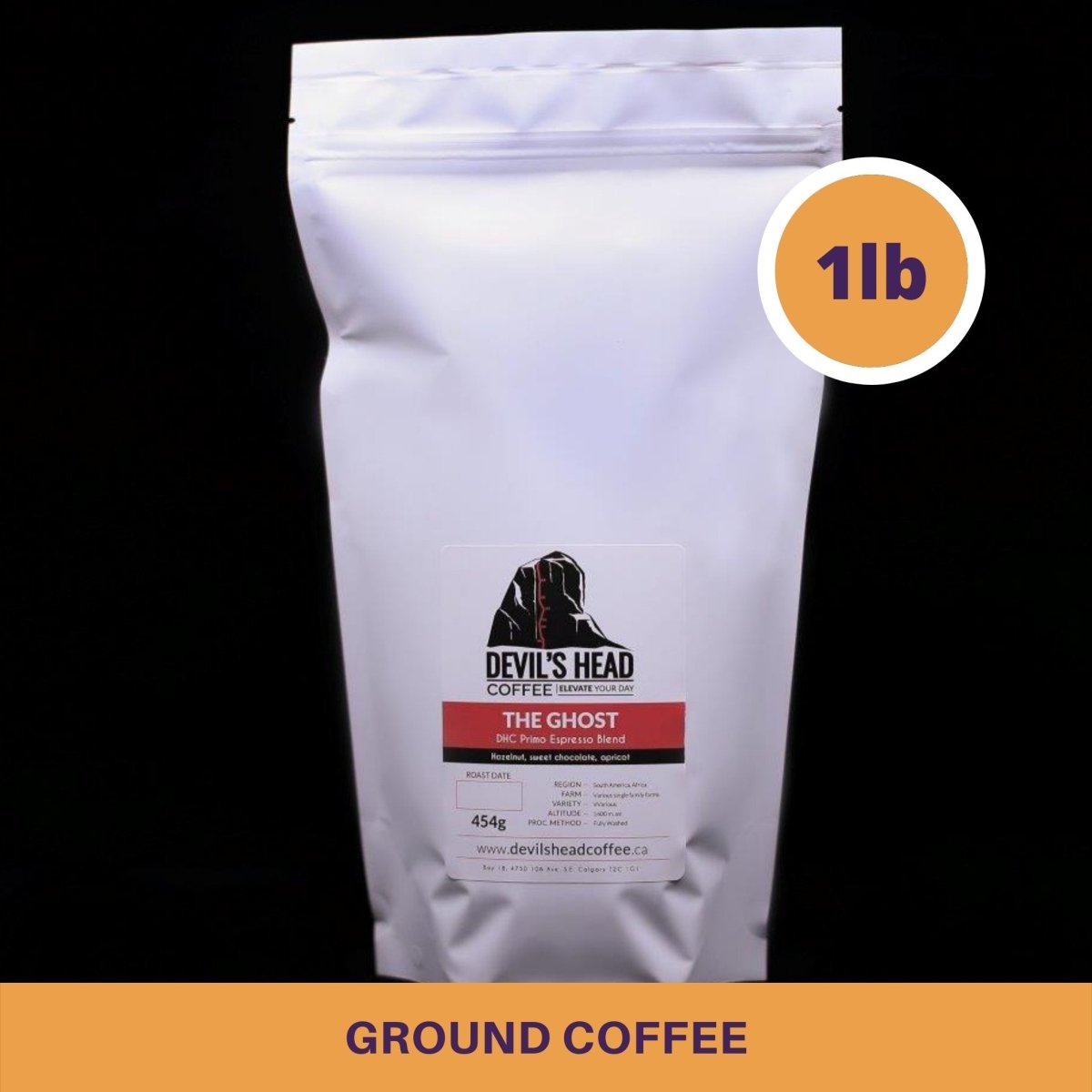 GotoPopupYYC - Devil's Head Coffee - The Ghost - Primo Espresso Blend -DHC-ESP-0009