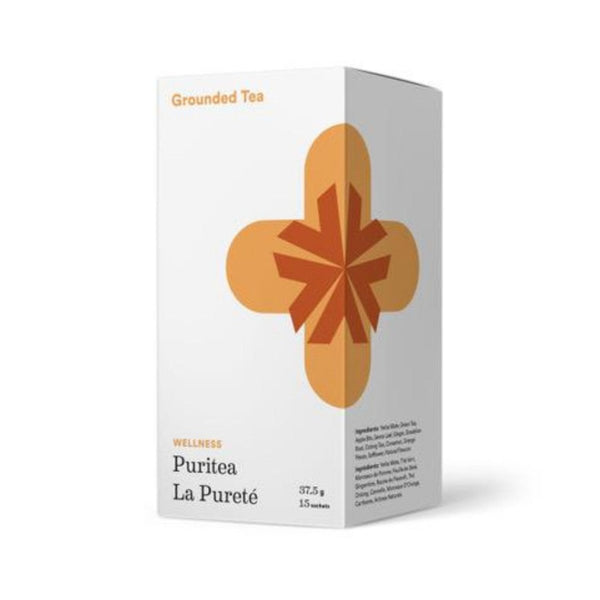 GotoPopupYYC - Grounded Tea - Puritea - Green Tea - 15 Tea bags -