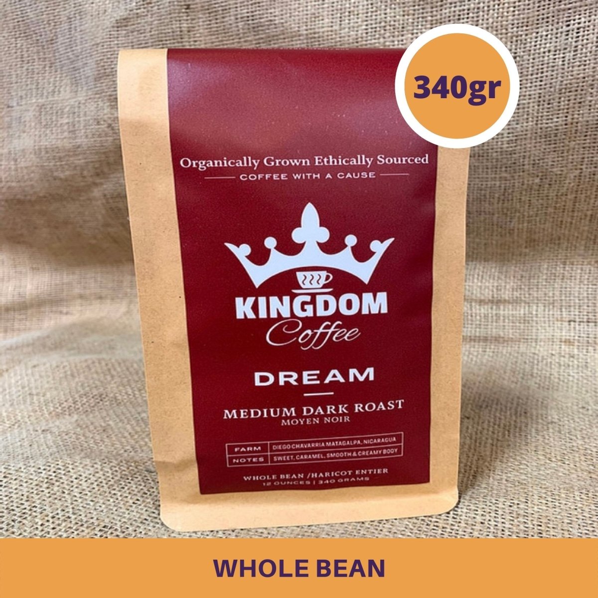 GotoPopupYYC - Kingdom Coffee - Dream - Medium/Dark Roast - Nicaragua -KC-DREAM-0001