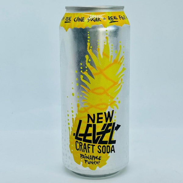 GotoPopupYYC - New Level Brewing - Craft Soda - PainApple Punch - 4x473ml -NLB-PAINAPPLE-P4