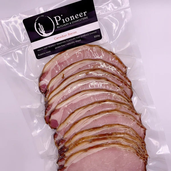 GotoPopupYYC - Pioneer Butchery - Canadian Bacon - 300g -Pioneer-BCN-CAN-001