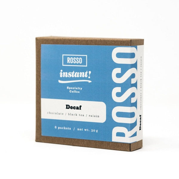 GotoPopupYYC - Rosso Coffee Roasters - Decaf - Instant Coffee - 6 sachets -ROSSO-DCIC-0001