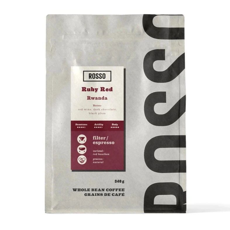 GotoPopupYYC - Rosso Coffee Roasters - Ruby Red - Rwanda - 340g / 2lbs -ROSSO-RRR-0001