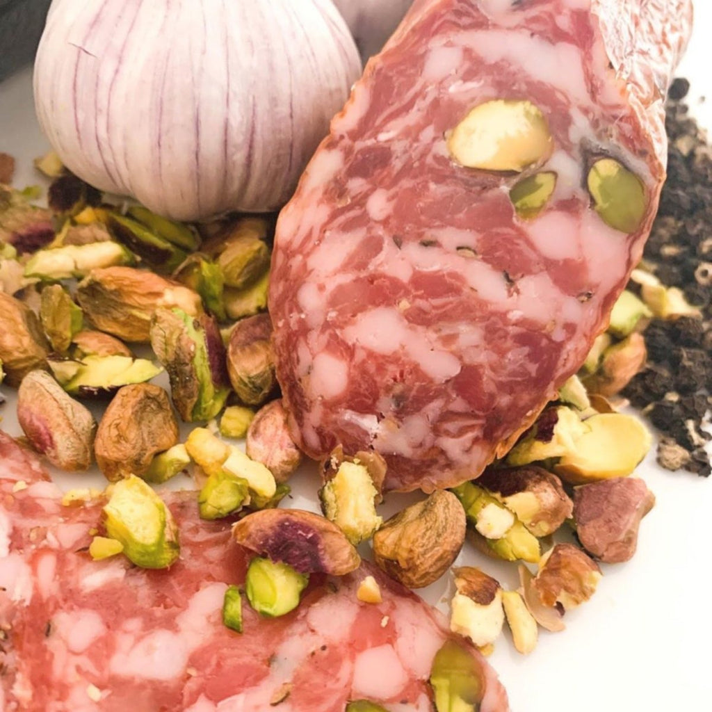 VDG Salumi Salami Pistachio 165g GotoPopupYYC